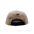 5 paneel corduroy camper hoed